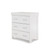 Obaby Nika 3 Piece Room Set & Under Drawer - White Wash