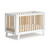 Boori Turin Cot Bed - White & Almond