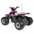 Peg Perego Corral T-Rex 330W 12V Battery Operated Quad Bike - Pink