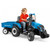 Peg Perego New Holland T8 12V Battery Operated Tractor with Trailer