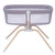 Babymore Air Motion Gliding Crib - Slate