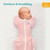 Love To Dream Swaddle UP Original Size S - Dusty Pink
