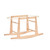 Little Green Sheep Rocking Moses Basket Stand - Natural
