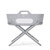 SnuzBaskit Light Grey Moses Basket & Dove Grey Stand Set