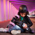 BERG Nexo Foldable Lights LED-deck Scooter - Blue