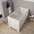 Tutti Bambini Essentials Alba Mini Cot Bed - White