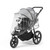 Ickle Bubba Venus Max Jogger Stroller - Black/Space Grey/Black