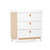 CuddleCo Rafi Dresser - Oak/White