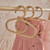 CuddleCo Aria 9 Piece Hanger Set - Rattan