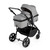 Ickle Bubba Comet Stratus Travel System - Black/Space Grey/Black