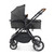 Ickle Bubba Cosmo Stratus Travel System - Black/Graphite Grey/Tan