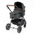 Ickle Bubba Cosmo Stratus Travel System - Black/Graphite Grey/Tan