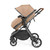 Ickle Bubba Cosmo Stratus Travel System - Gunmetal/Desert/Tan