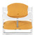 Hauck Alpha Highchair Pad Select - Muslin Honey