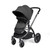 Ickle Bubba Stomp Luxe Stratus Travel System - Black/Charcoal Grey/Black