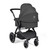 Ickle Bubba Stomp Luxe Stratus Travel System - Black/Charcoal Grey/Black