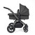 Ickle Bubba Stomp Luxe Stratus Travel System - Black/Charcoal Grey/Black