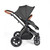 Ickle Bubba Stomp Luxe Stratus Travel System - Black/Charcoal Grey/Tan