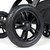 Ickle Bubba Stomp Luxe Stratus Travel System - Black/Desert/Black