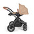 Ickle Bubba Stomp Luxe Stratus Travel System - Black/Desert/Tan