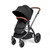 Ickle Bubba Stomp Luxe Stratus Travel System - Black/Midnight/Tan