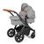 Ickle Bubba Stomp Luxe Stratus Travel System - Black/Pearl Grey/Tan