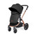 Ickle Bubba Stomp Luxe Stratus Travel System - Bronze/Midnight/Black