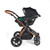 Ickle Bubba Stomp Luxe Stratus Travel System - Bronze/Midnight/Tan