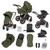 Ickle Bubba Stomp Luxe Stratus Travel System - Bronze/Woodland/Black