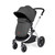 Ickle Bubba Stomp Luxe Stratus Travel System - Silver/Charcoal Grey/Black