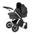 Ickle Bubba Stomp Luxe Stratus Travel System - Silver/Charcoal Grey/Black