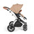 Ickle Bubba Stomp Luxe Stratus Travel System - Silver/Desert/Tan