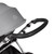 Ickle Bubba Stomp Luxe Stratus Travel System - Silver/Pearl Grey/Black