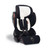 RyRy Scallop Foldable Compact Car Seat - Black & White