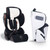 RyRy Scallop Foldable Compact Car Seat - Black & White