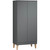 Venicci Saluzzo Wardrobe - Graphite