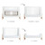 Gaia Hera Complete Sleep & Co-Sleep Crib Bundle - Scandi-White/Natural