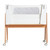 Gaia Hera Complete Sleep & Co-Sleep Crib Bundle - Scandi-White/Natural