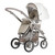 Bebecar Pack Ip Op Classic XL Trio Travel System - Iced Mocha (958)