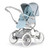 Bebecar Special Stylo Class+ Combi + Raincover & LA3 Kit - Sky Blue (363)