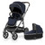 Babystyle Oyster 3 Pushchair + Carrycot - Gun Metal Chassis/Twilight