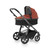 Babystyle Oyster 3 Pushchair + Carrycot - Gun Metal Chassis/Ember