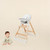 Ergobaby Evolve 2-in-1 High Chair Set Natural Wood