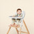 Ergobaby Evolve 2-in-1 High Chair Set Natural Wood