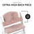 Hauck Alpha+ Wooden Highchair & Seat Pad - White/Bambi