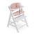 Hauck Alpha+ Wooden Highchair & Seat Pad - White/Bambi