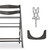 Hauck Alpha+ Select Wooden Highchair - Charcoal