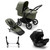 Bugaboo Donkey 5 Mono Complete + Turtle Air - Black/Forest Green