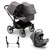 Bugaboo Donkey 5 Duo Complete + Turtle Air - Graphite/Grey Melange