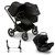 Bugaboo Donkey 5 Duo Complete + Turtle Air - Black/Midnight Black